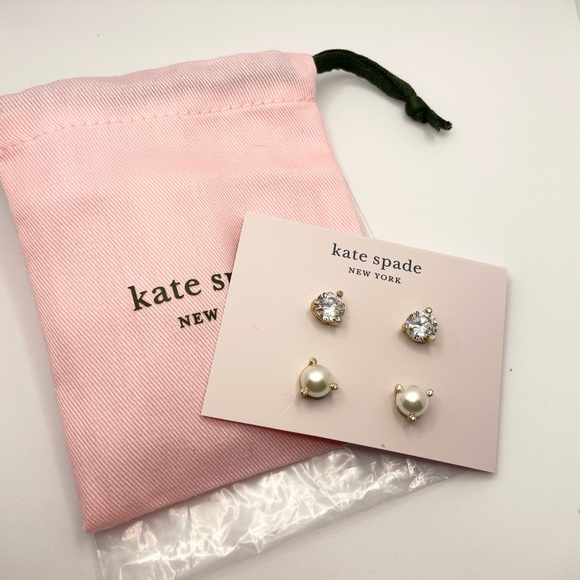 2 pairs of Kate Spade earrings